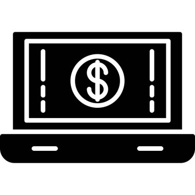 Doları bill simgesi, basit tarzı