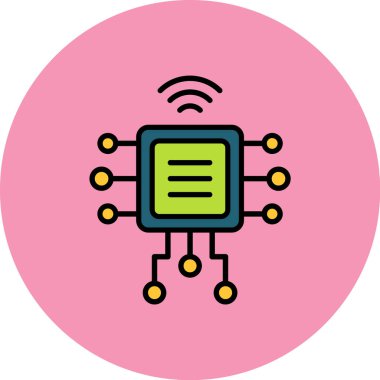 şebeke. Web simgesi basit illüstrasyon