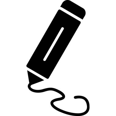 kalem ve kağıt vektör illüstrasyonu