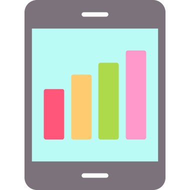 Haritalı bir cep telefonu