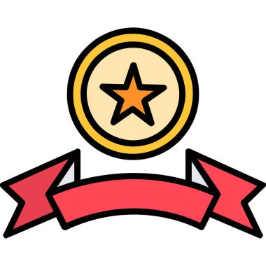 yıldız simgesi vektör illüstrasyonu