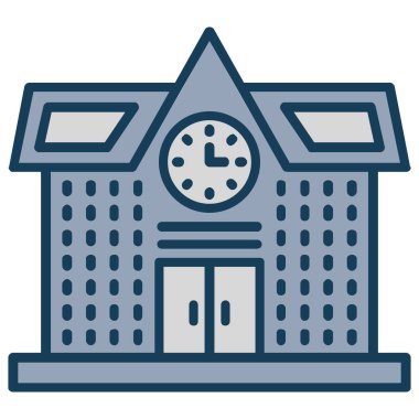 yapı evi simgesini ana hatlarıyla doldurma