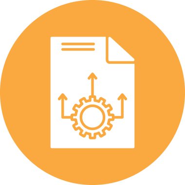 Seo simgesinin vektör illüstrasyonu