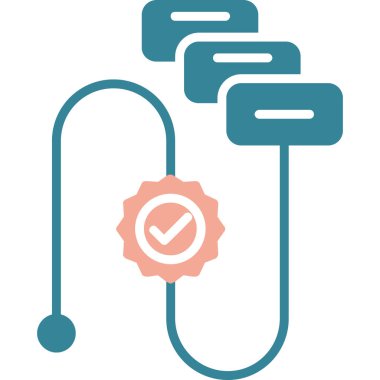 tıbbi simge modern illüstrasyon