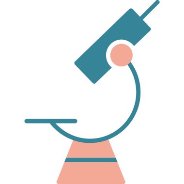 teleskop simgesi vektör illüstrasyonu