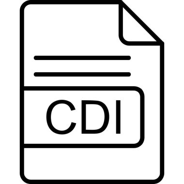 dosya biçimi simgesi, vektör illüstrasyonu