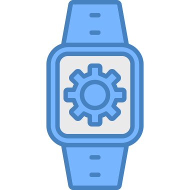 Teçhizat Web simgesi basit illüstrasyon