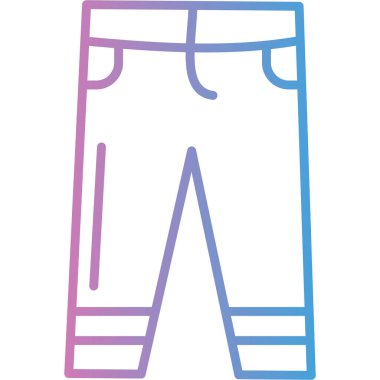 Kıyafetler. Web simgesi basit illüstrasyon