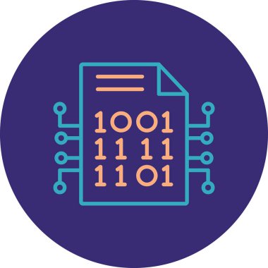 Modern simgenin vektör illüstrasyonu