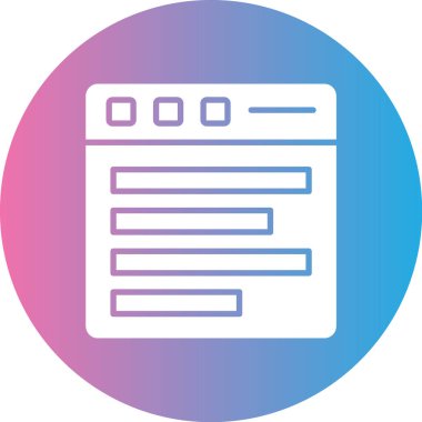 Modern eğitim ikonunun vektör illüstrasyonu