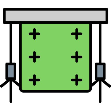 bayrak web simgesi, vektör illüstrasyonu