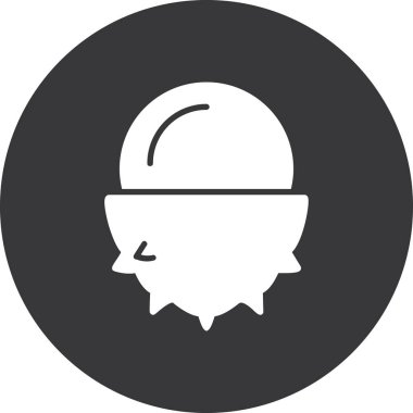 Şef simge vektör illüstrasyonu