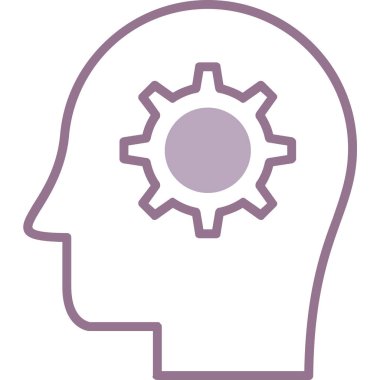 dişli baş vektör simgesi