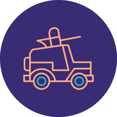 Teslimat. Web simgesi basit illüstrasyon