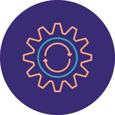 Vektör ayarı Simge illüstrasyonu