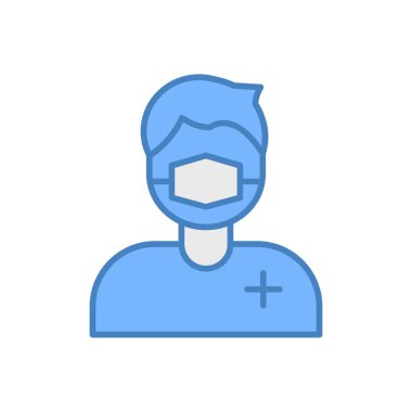 avatar male icon, vector illustration