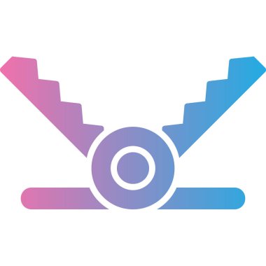 Modern eğitim ikonunun vektör illüstrasyonu