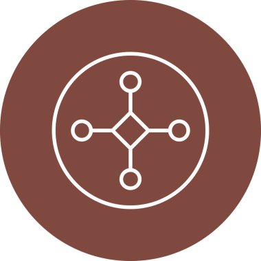 seo modern simgesinin vektör illüstrasyonu