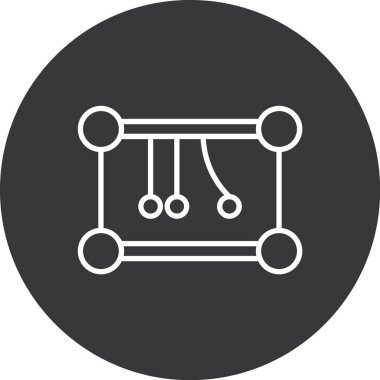 Seo simgesinin vektör illüstrasyonu