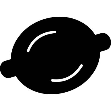 Siyah burunlu sevimli bir karikatür karakteri.