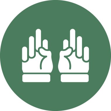 Modern simgenin vektör illüstrasyonu