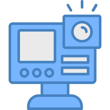 bilgisayar simgesi vektör illüstrasyonu