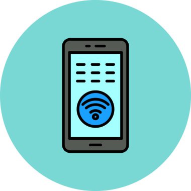 telefon simgesi, vektör illüstrasyonu