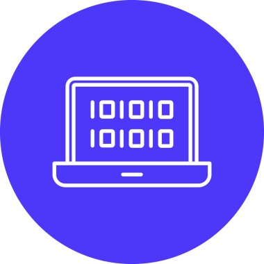 Bilgisayar. Web simgesi basit illüstrasyon