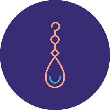 güzel su musluğu vektör resimleme simgesi