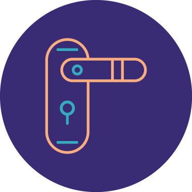 Modern simgenin vektör illüstrasyonu