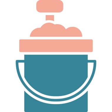 kase ikonu vektör illüstrasyonu