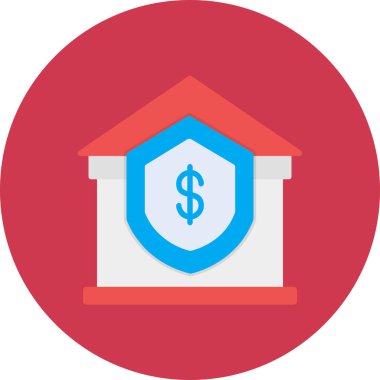 iş düz vektör simgesi