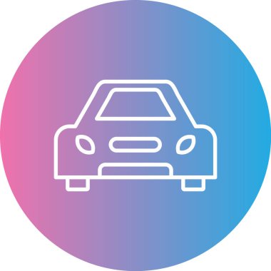 araba modern vektör simgesi