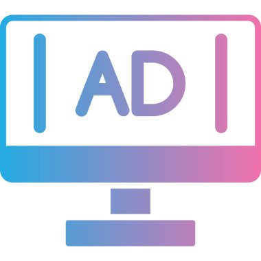 reklam tanıtım simgesi tam stil