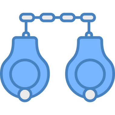 zincir ağ simgesi, vektör tasarımı