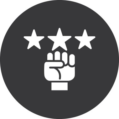 Beğeni simgesi, vektör illüstrasyonu