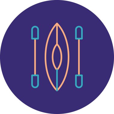 Modern b 'nin vektör illüstrasyonunda termometrenin eksik simgesi