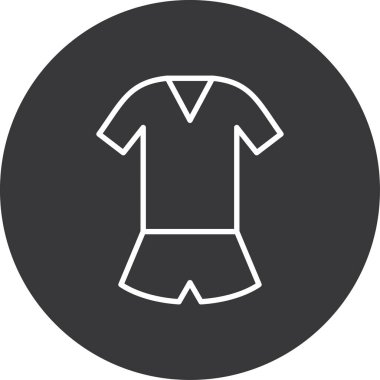 Modern spor ikonunun vektör illüstrasyonu