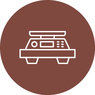 Modern simgenin vektör illüstrasyonu