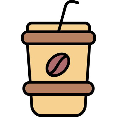 Kap ikonu vektör illüstrasyonu