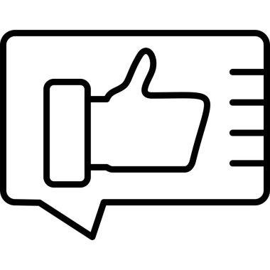 El kaldırma simgesi, taslak biçimi