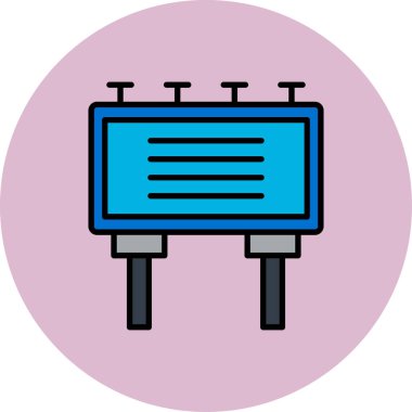 Elektronik. Web simgesi basit tasarım