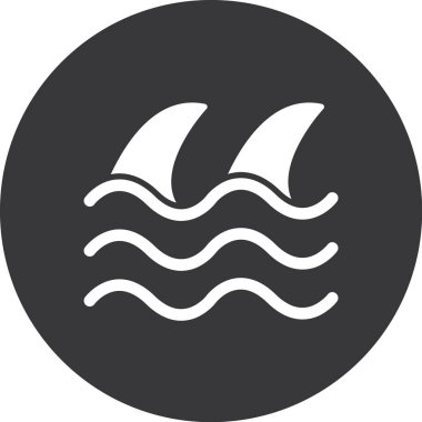 tekne ikonu vektör illüstrasyonu