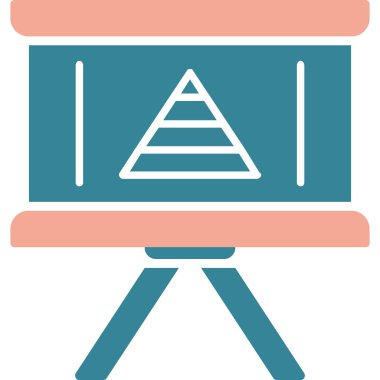 Modern bir simgenin vektör illüstrasyonu