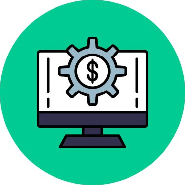 Web tasarım vektörü simgesi