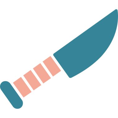 bıçak, web vektör simgesi basit illüstrasyon