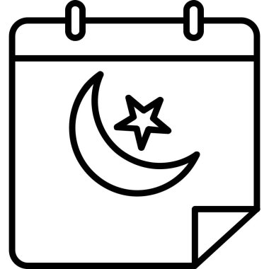 Hilal ay simgesi, özet biçimi