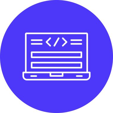 Web simgesi vektör illüstrasyonu