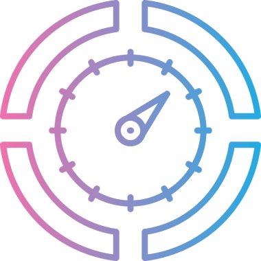 seo modern simgesinin vektör illüstrasyonu