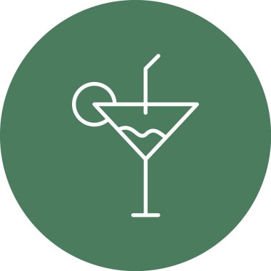 Kuyruk simgesinin vektör illüstrasyonu